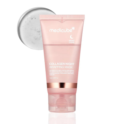 MEDICUBE - COLLAGEN NIGHT WRAPPING FACE MASK