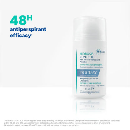 Ducray Hidrosis Control Antiperspirant Roll-on Buy 1 Get 1 FREE Bundle