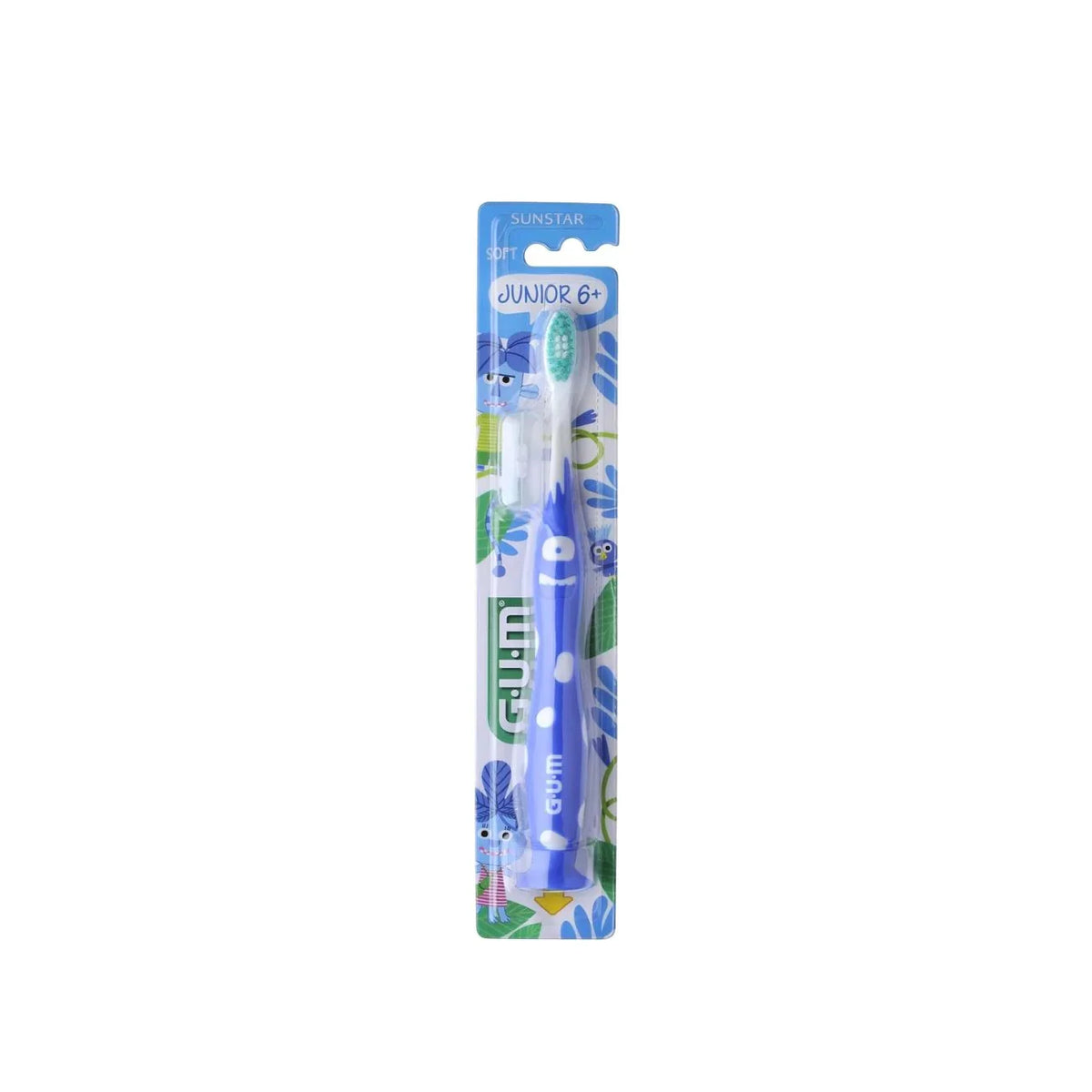 GUM Brush 902 Junior Monster Soft 7-9 Years