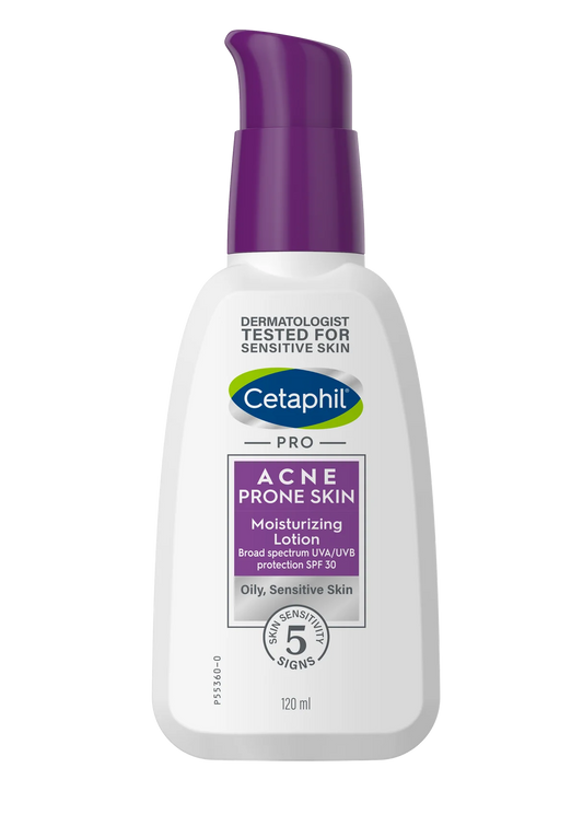 CETAPHIL PRO ACNE-PRONE SKIN MOISTURIZING LOTION SPF 30 120ML
