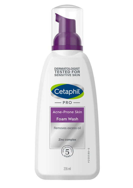 CETAPHIL PRO ACNE-PRONE SKIN FOAM WASH 235ML