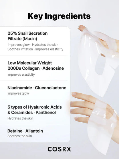 Cosrx Advanced Snail Mucin Hydrogel Mask