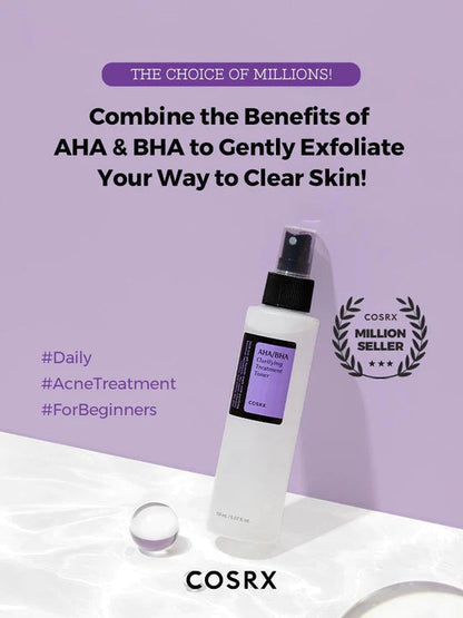 Cosrx Aha/Bha Clarifying Toner 150ml