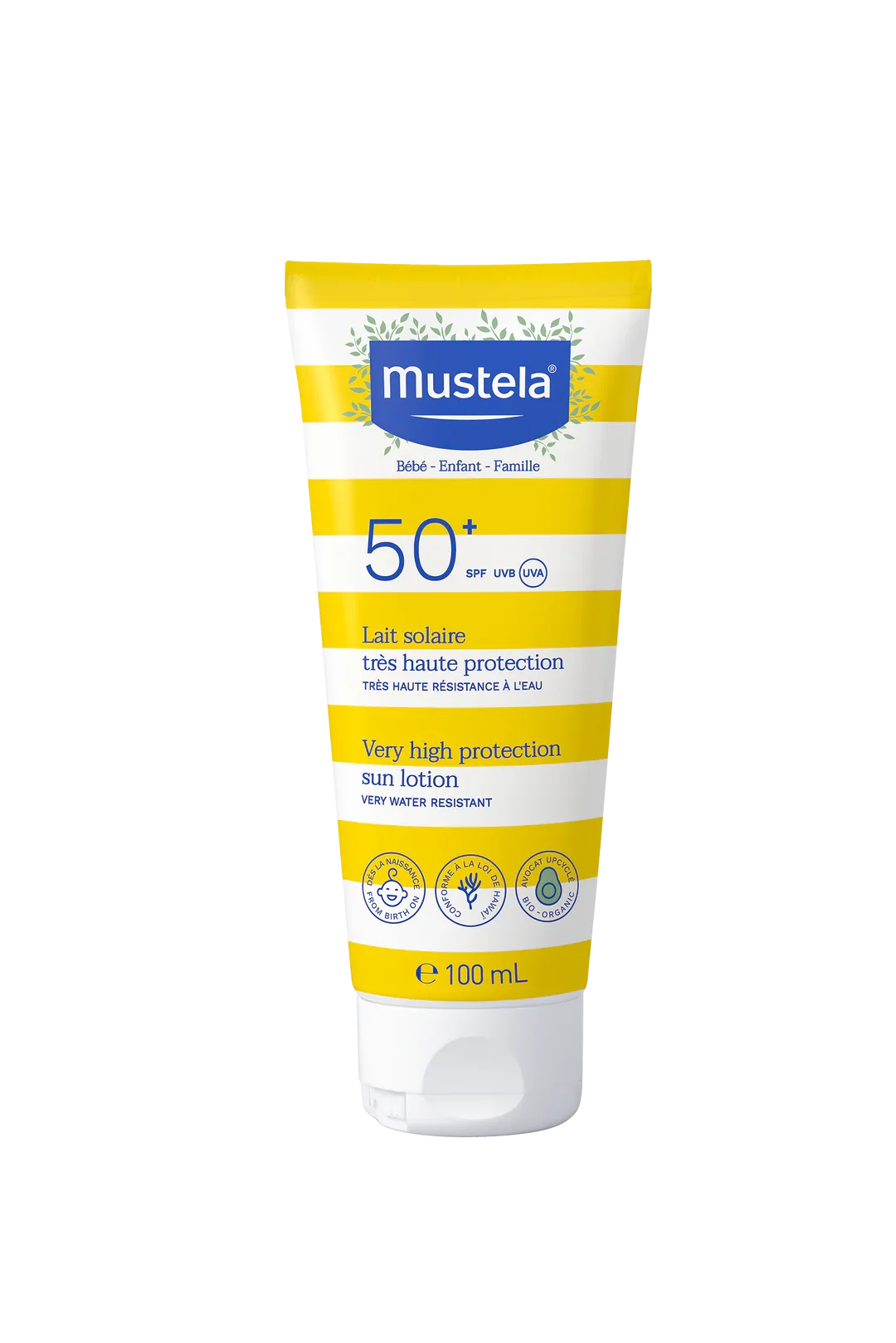 MUSTELA VERY HIGH PROTECTION SUN LOTION SPF50 100ML