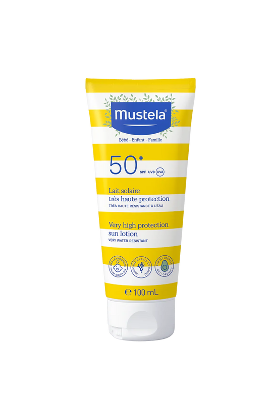MUSTELA VERY HIGH PROTECTION SUN LOTION SPF50 100ML