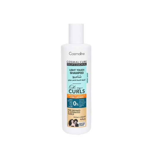 Cosmaline Cosmal Cure Professional Oh My Curls Light Touch Low Lather Shampoo 500Ml