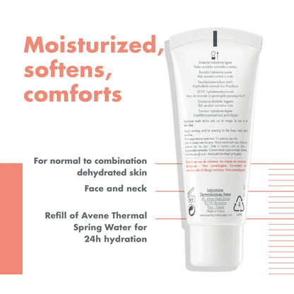 Avène Hydrating Emulsion Hydrance Light And Avène Cleansing Foam Buy 1 Get 1 Pouch Bundle
