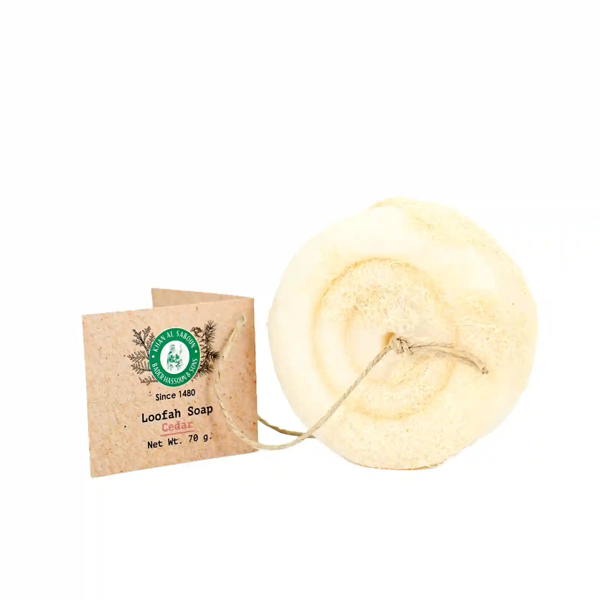 Khan El Saboun Organic Loofah Soap