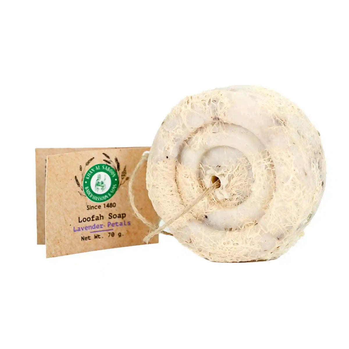 Khan El Saboun Organic Loofah Soap