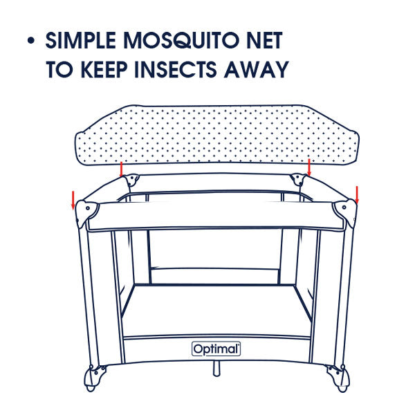 Optimal Baby Playpen (76×125 cm)