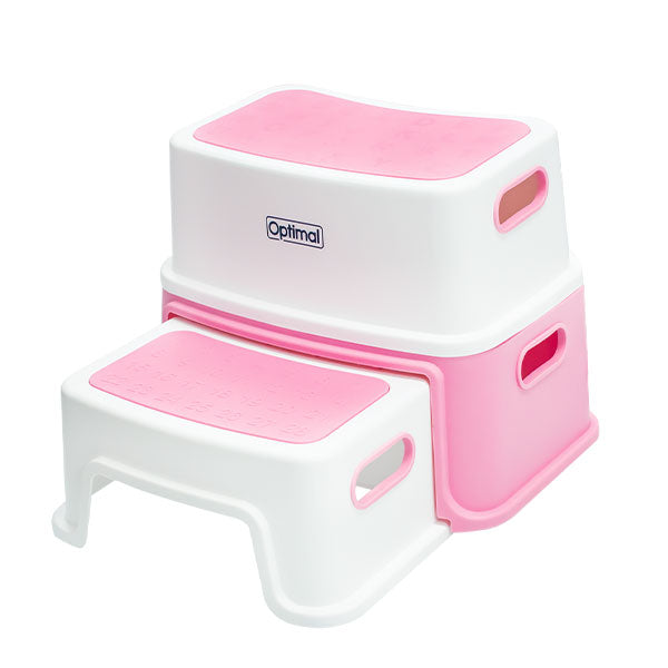 Optimal Step Stool With A Non-Slip Base For Kids