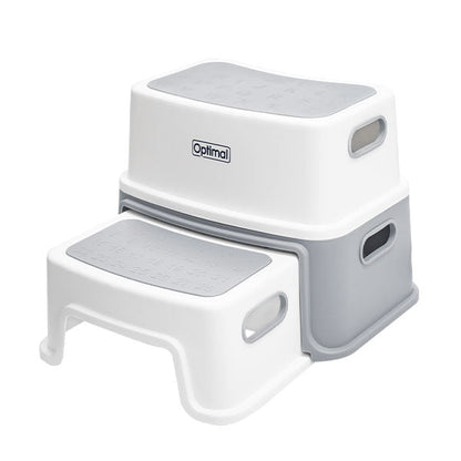 Optimal Step Stool With A Non-Slip Base For Kids