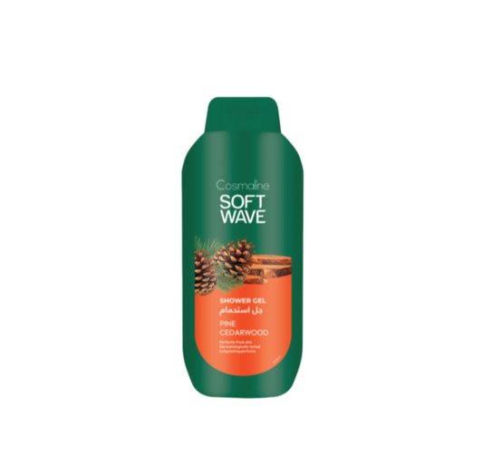 Cosmaline Soft Wave Shower Gel Pine Cedarwood 650ML