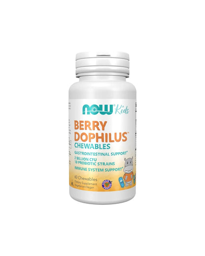 Berry Dophilus 2 Billion Cfu 10 Probiotic Strains 60 Chewables