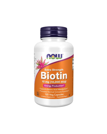Now Biotin 10 Mg 100 Veg Capsules - 100 Veg Capsules