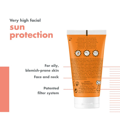 Avène Cleanance Sunscreen SPF 50+ And Avène After Sun Repair Lotion Bundle