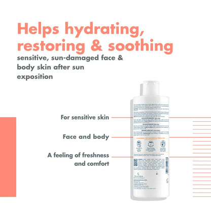 Avène Cleanance Sunscreen SPF 50+ And Avène After Sun Repair Lotion Bundle