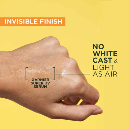 Garnier SUPER UV INVISIBLE SERUM SUNSCREEN 30 ML