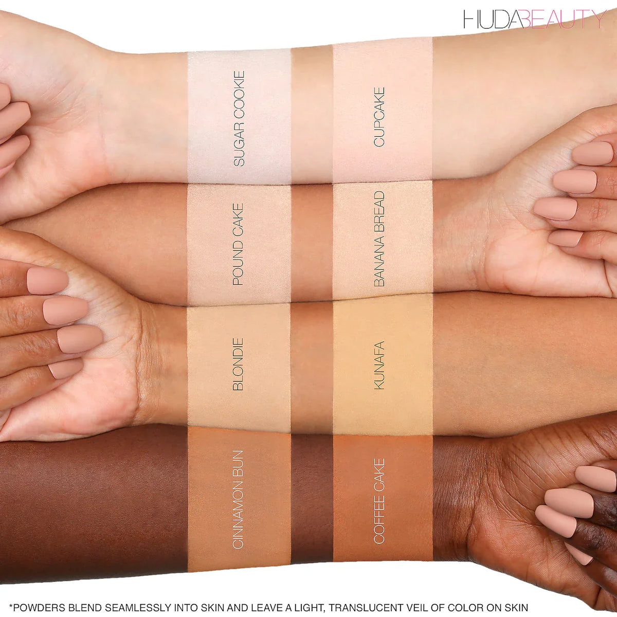 HUDA BEAUTY - Easy Bake and Snatch Pressed Talc-Free Brightening and Setting Powder | 8.5 g