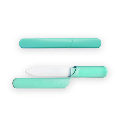 The Body Set Double-Sided Glass Nail File With Cover