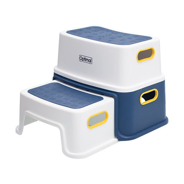 Optimal Step Stool With A Non-Slip Base For Kids