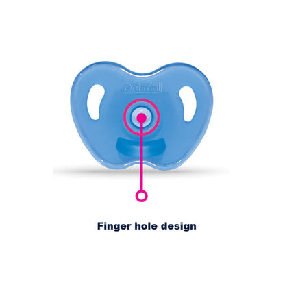 Optimal Orthodontic Silicone Pacifier – 6+