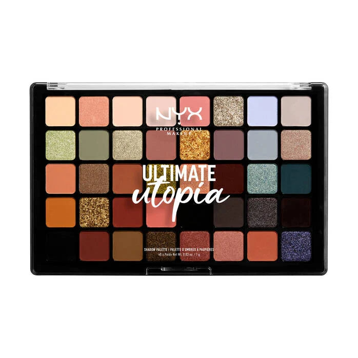NYX Eye Shadow Ultimate Eyeshadow Palette UTOPIA 40 Creamy & Dazzling Shades