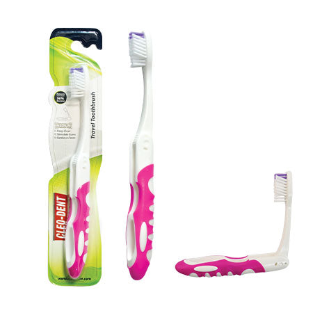 Cleodent Travel Toothbrush-Medium