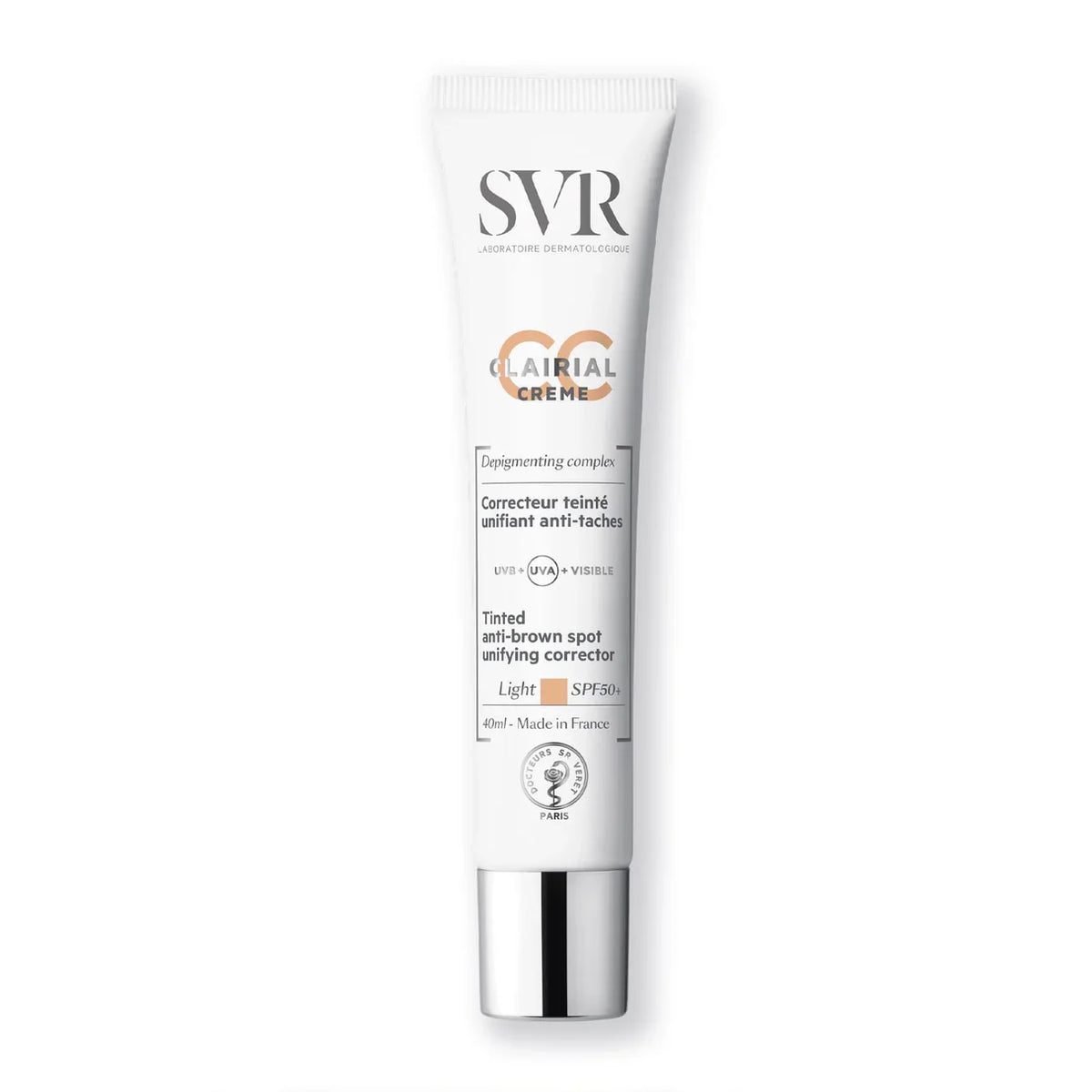 SVR CLAIRIAL CC CREAM SPF50+ TINTED 40ML
