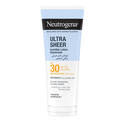 NEUTROGENA Ultra Sheer Invisible Hydration Body Lotion Sunscreen SPF30 200ml