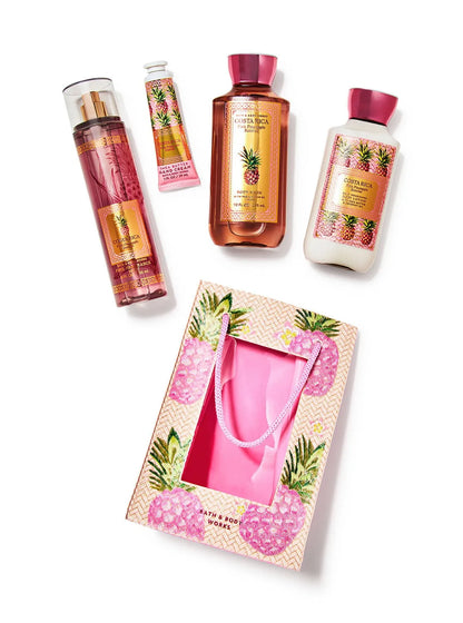 Bath & Body Works Costa Rica Pink Pineapple Sunrise Gift Set