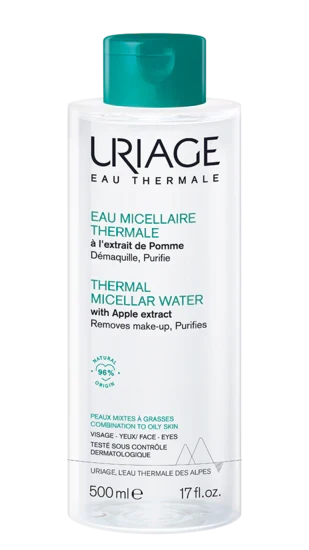 Uriage THERMAL MICELLAR WATER- COMBINATION TO OILY SKIN 500ML