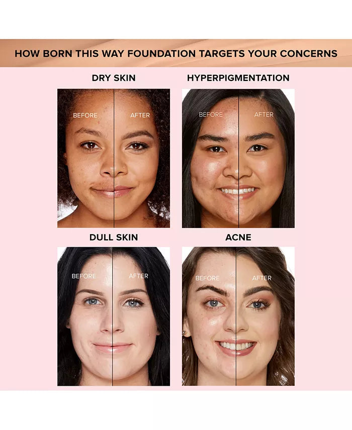TOO FACED BORN THIS WAY FLAWLESS COVERAGE NATURAL FINISH FOUNDATION