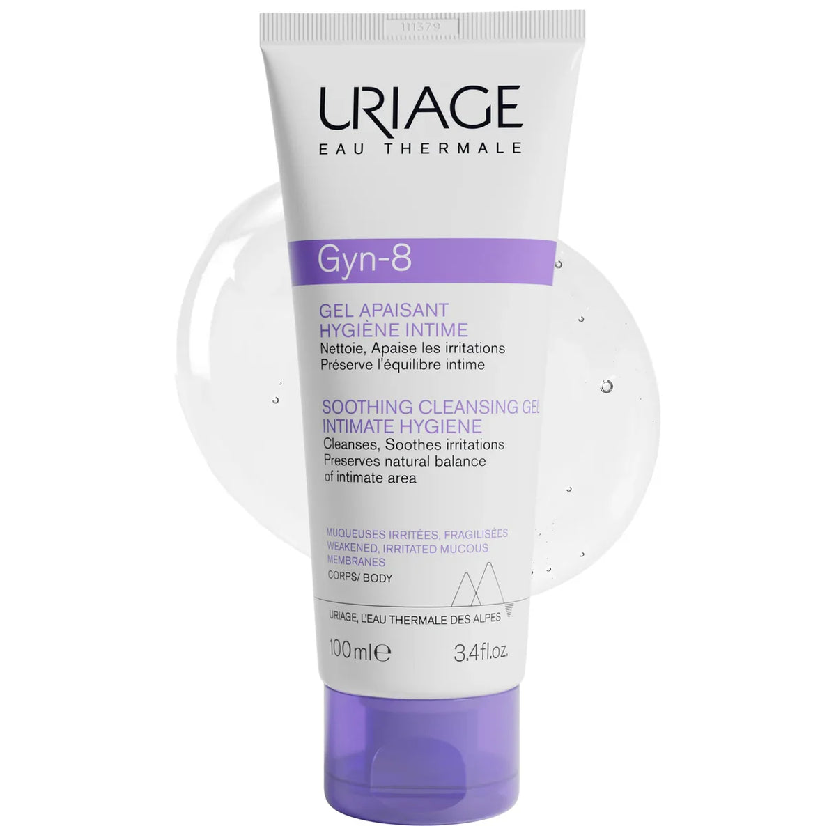 Uriage GYN-8 INTIMATE HYGIENE - SOOTHING CLEANSING GEL 100ML