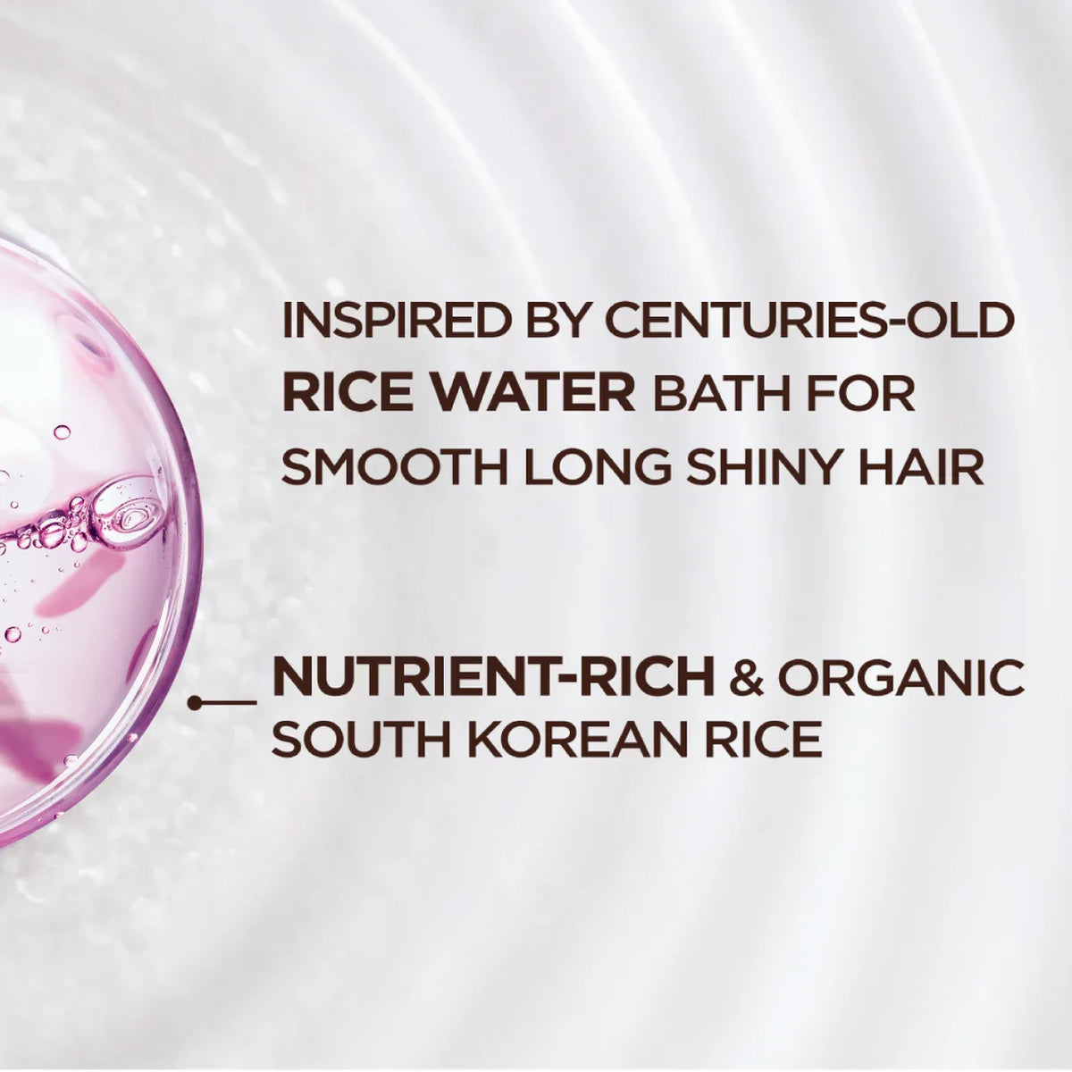 ULTRA DOUX - RICE WATER - HAIR SILK SMOOTHING SERUM - FOR SMOOTH HAIR AND HIGH SHINE - 120ML