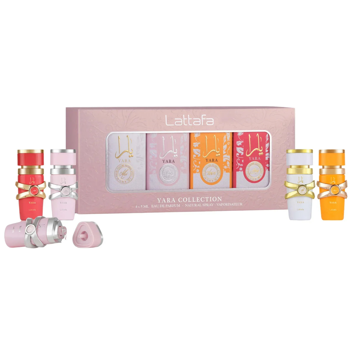 Lattafa Yara Mini Collection 4x5ml EDP Travel Spray Set