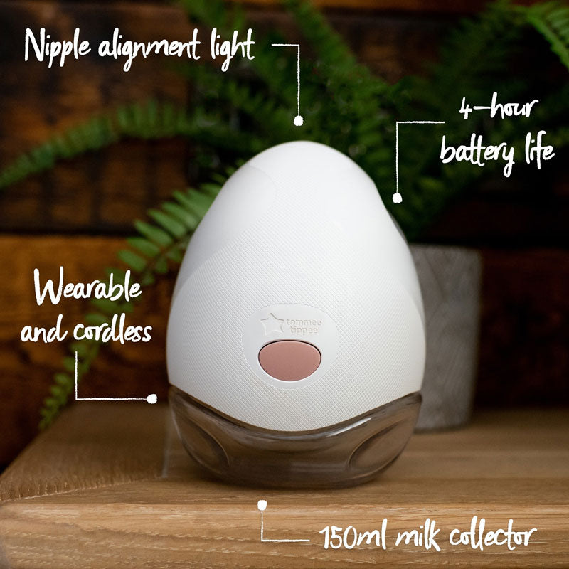 Tommee Tippee In Bra Wearable Hands Free Electric Breast Pump