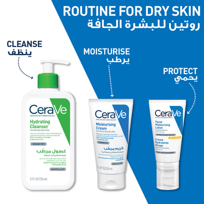 CeraVe Moisturising Cream for Dry to Very Dry Skin 3 Essential Ceramides 50ml