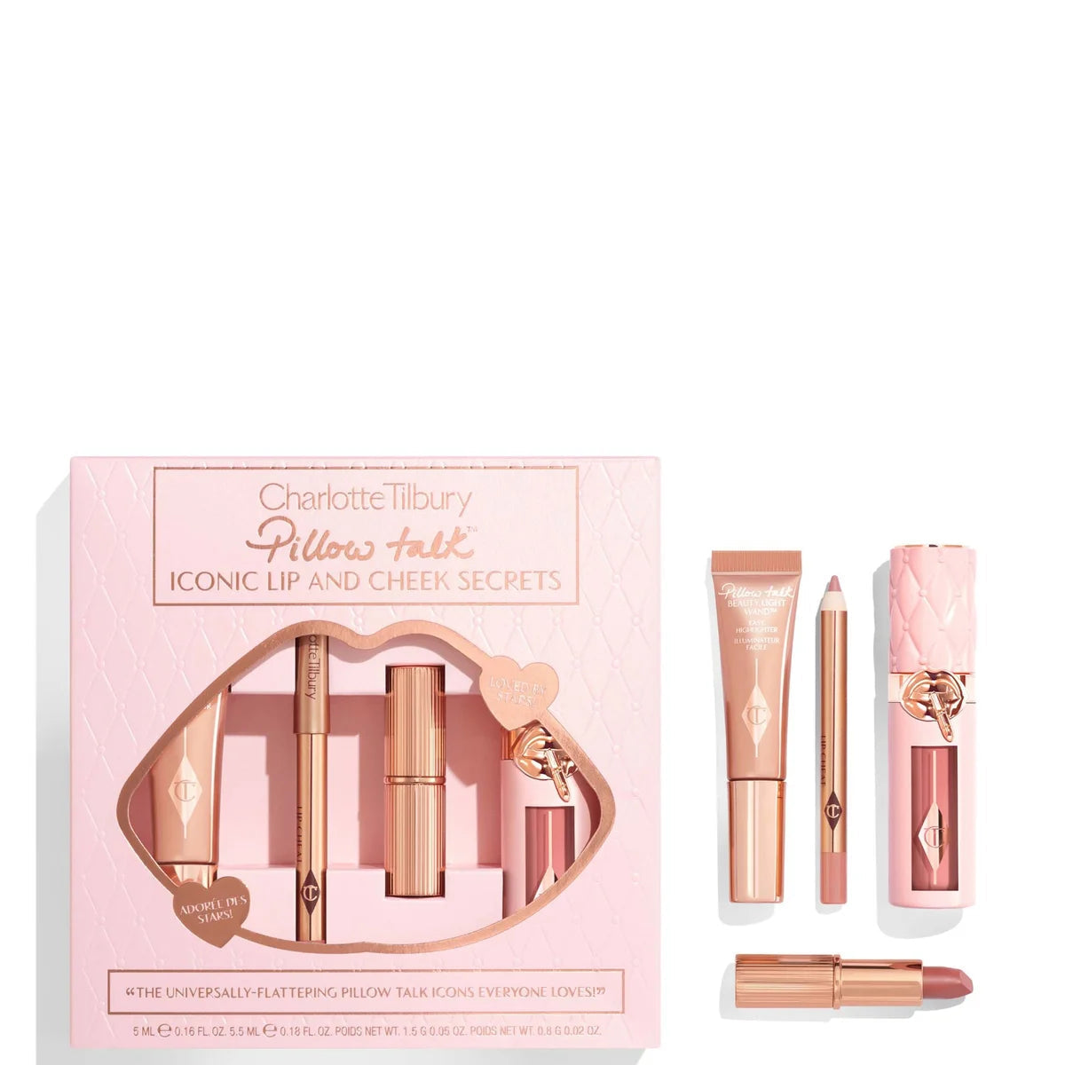 CHARLOTTE TILBURY PILLOW TALK ICONIC LIP AND CHEEK SECRETS
