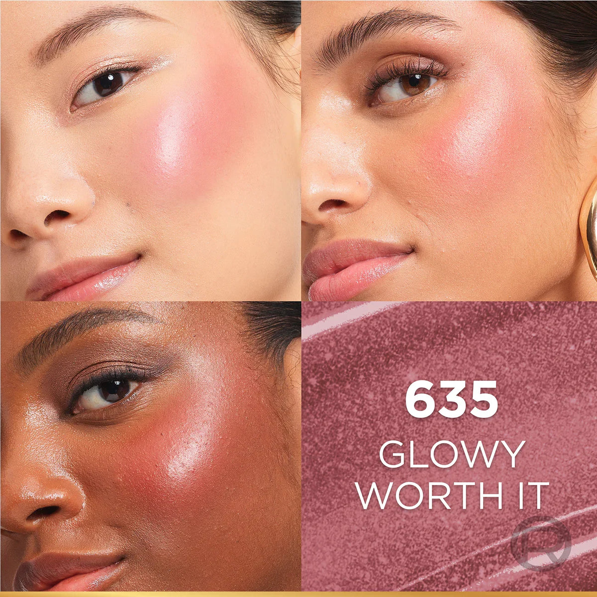 L'OREAL PARIS Lumi Liquid Blush Glowy