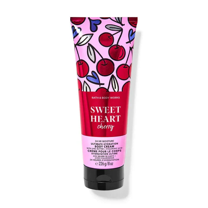 Bath & Body Works Body Cream Sweat Heart Cherry 229G