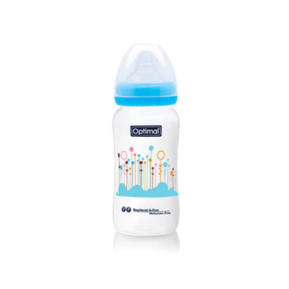 OPTIMAL Wide Neck Feeding Bottle 300ml