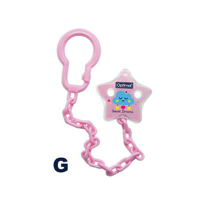 OPTIMAL Pacifier Holder With Plastic Clip