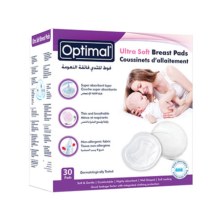 OPTIMAL BREAST PADS 30 PADS