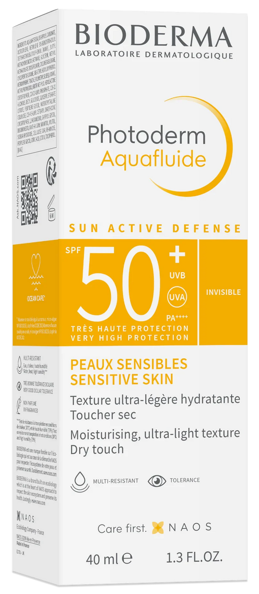 BIODERMA PHOTODERM AQUAFLUIDE SPF 50+ DRY TOUCH - INVISIBLE 40ML