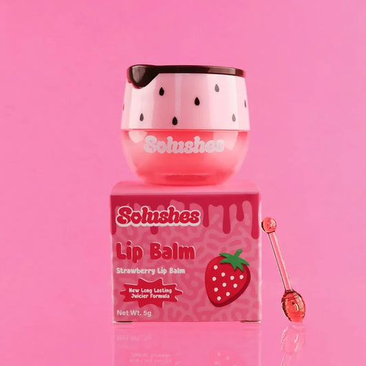 Solushes Strawberry Lip Balm