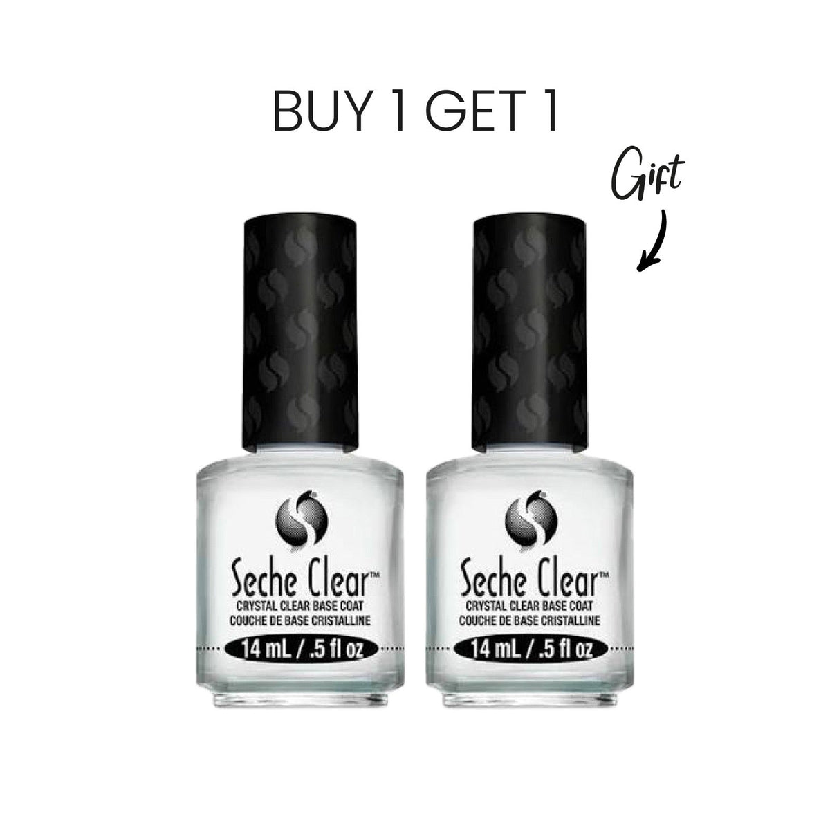 Buy 1 Get 1 FREE Seche Clear