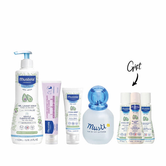 Mustela Baby Set + 3x FREE Sample