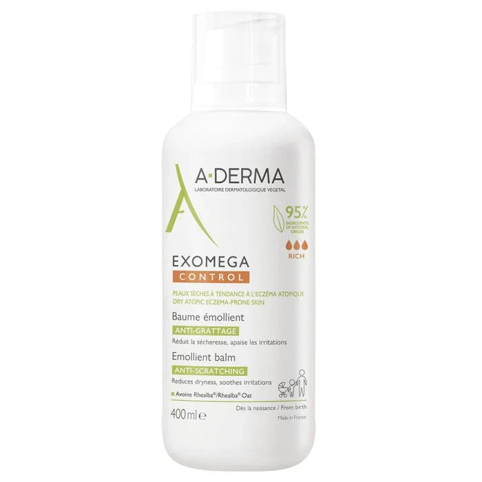 ADERMA EXOMEGA CONTROL EMOLLIENT BALM 400ML