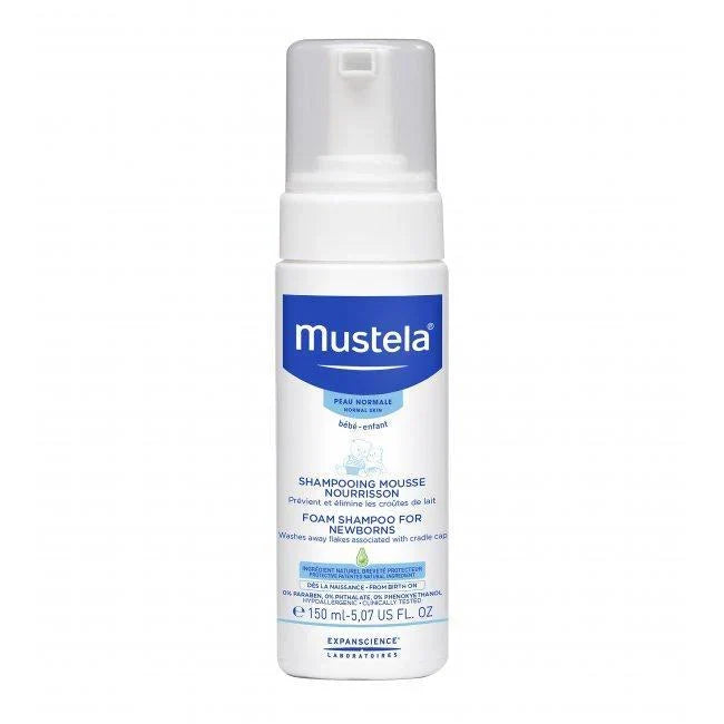 MUSTELA FOAM SHAMPOO FOR NEWBORNS 150ML